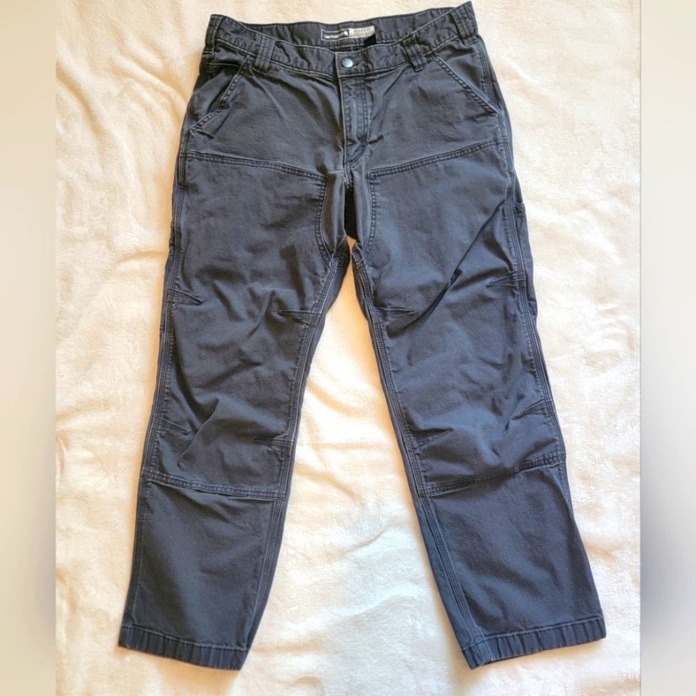 Carhartt Men's Gray Pants Size 34 X 30